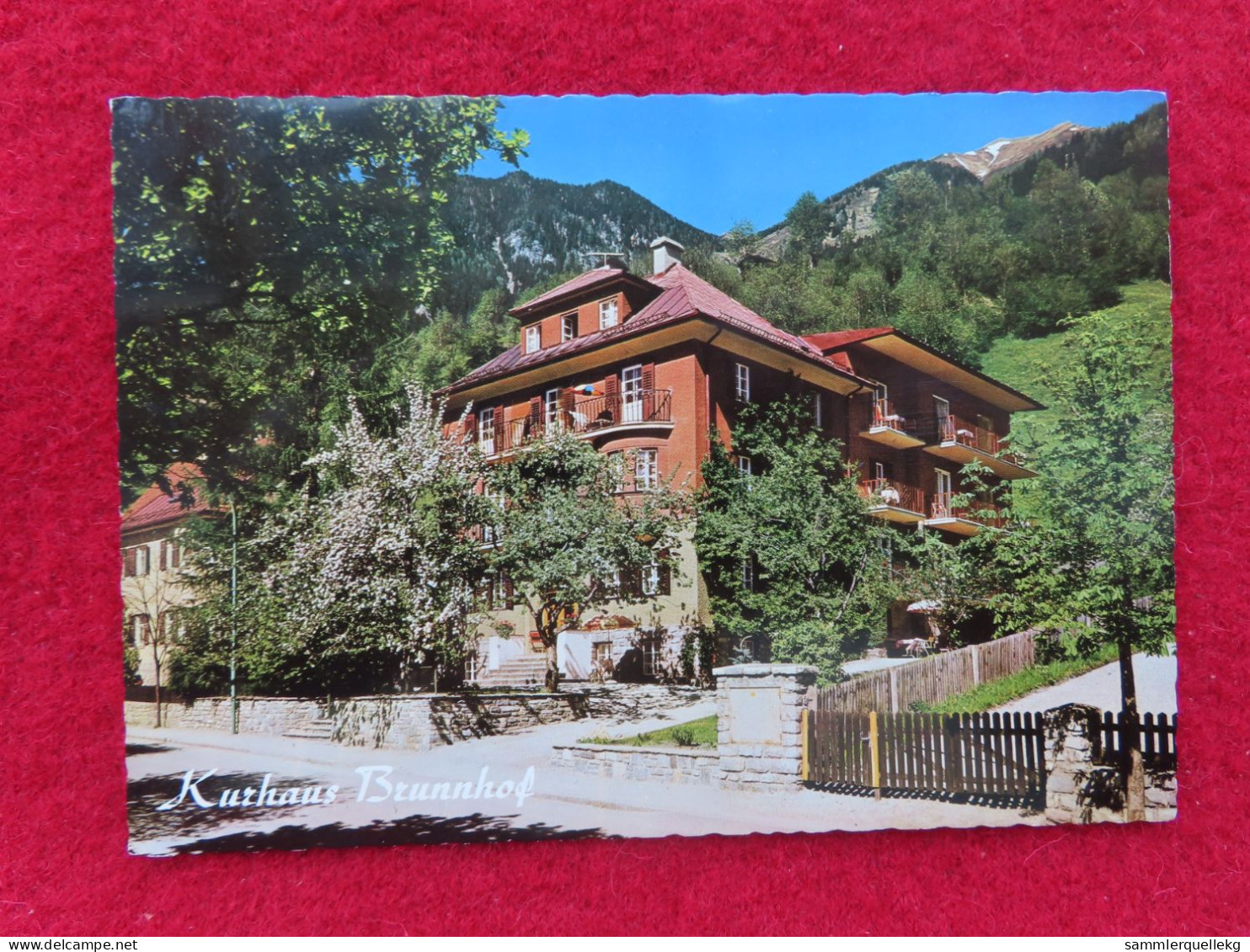 AK: Bad Hofgastein - Kurhaus Brunnhof, Ungelaufen (Nr. 4559) - Bad Hofgastein