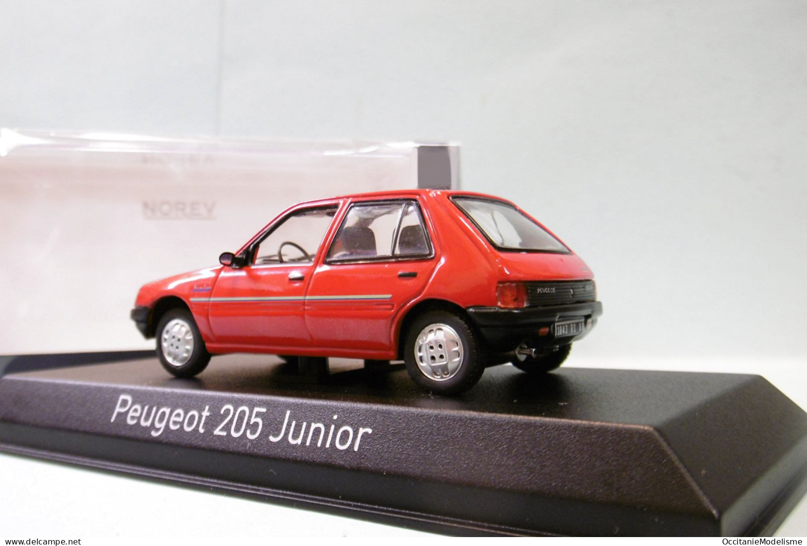 Norev - PEUGEOT 205 Junior 1988 Rouge Réf. 471731 Neuf NBO 1/43 - Norev