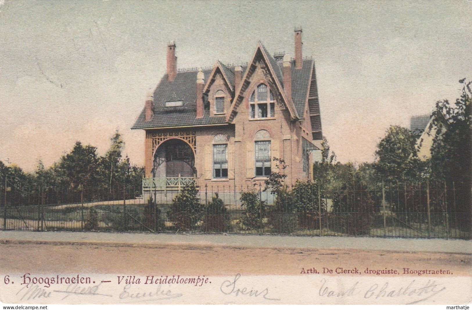 6. Hoogstraeten. - Villa Heidebloempje - 1903 !!! - Hoogstraten