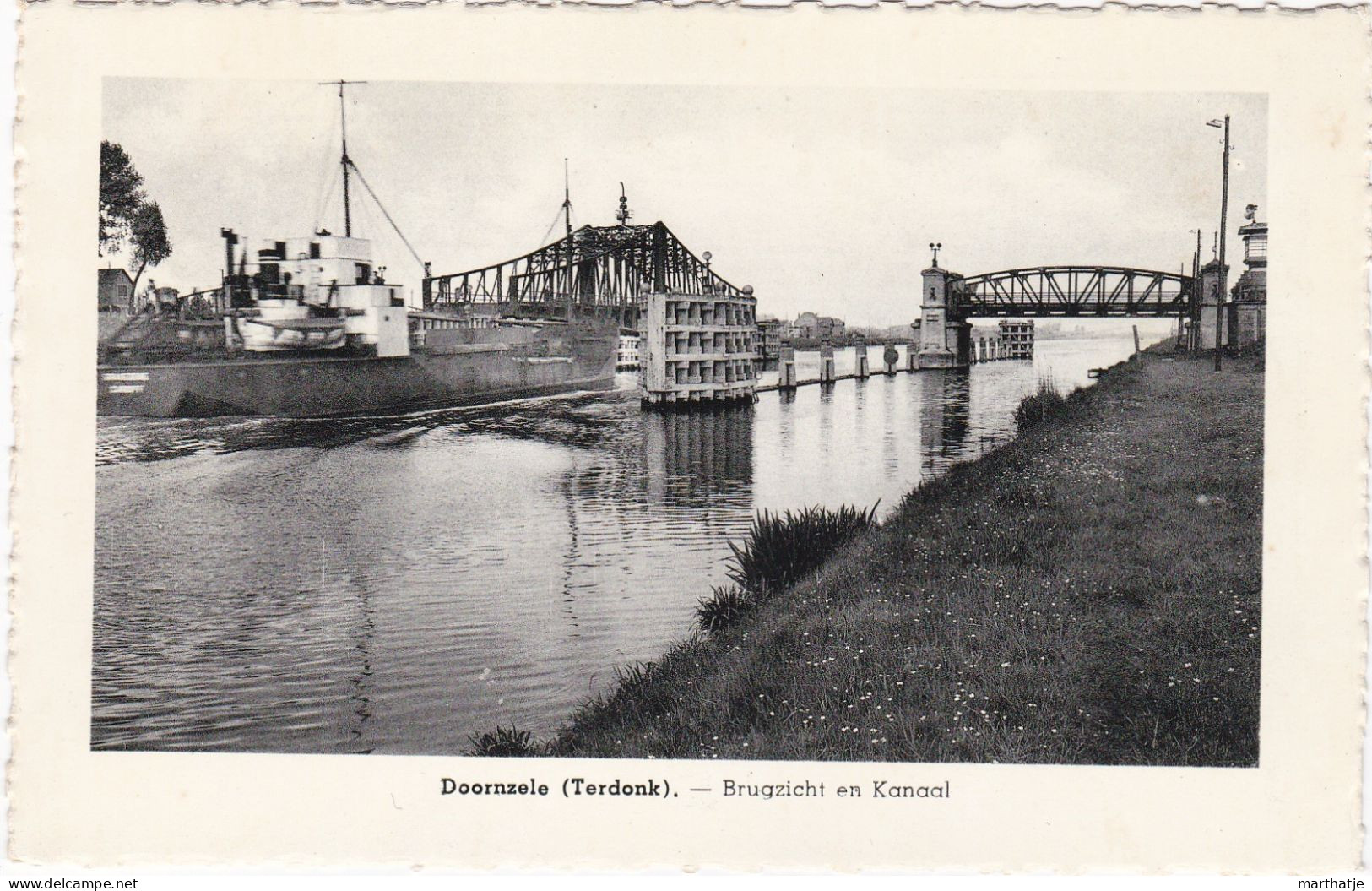 Doornzele (Terdonk). - Brugzicht En Kanaal - Evergem