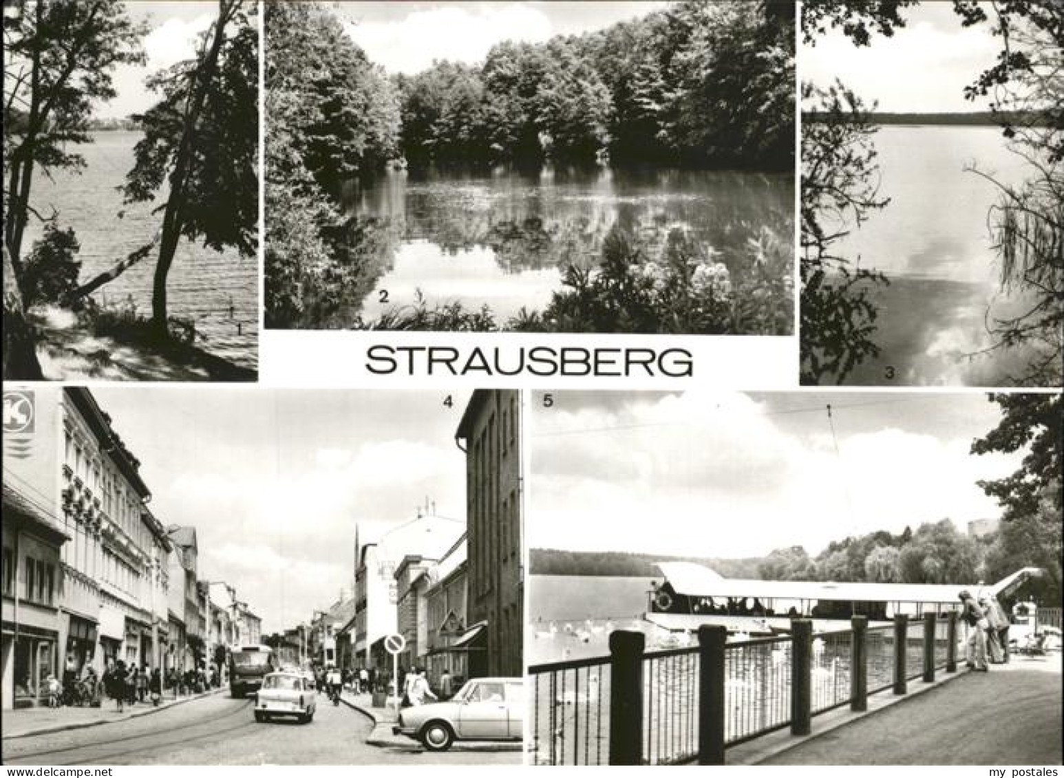 41263950 Strausberg Brandenburg Straussee Annatal Grosse Strasse Faehre Strausbe - Strausberg