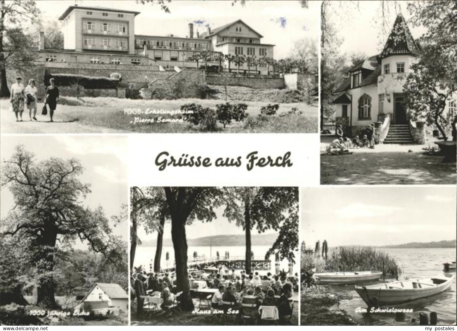 41263922 Ferch Schwielowsee Haus Am See FDGB Erholungsheim Ferch - Ferch