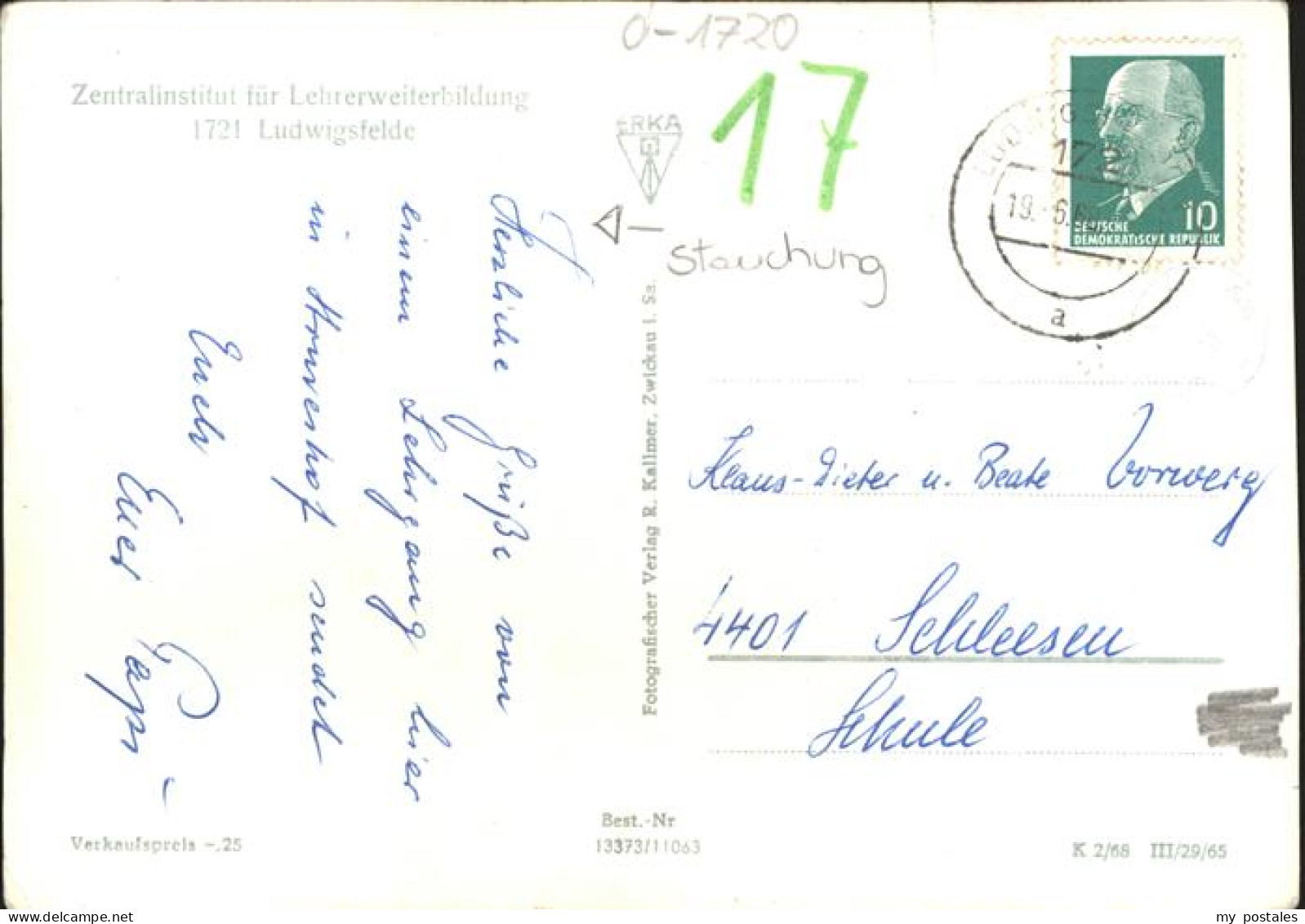 41263887 Ludwigsfelde Struveshof Zentralinstitut Fuer Lehrerweiterbildung Ludwig - Ludwigsfelde