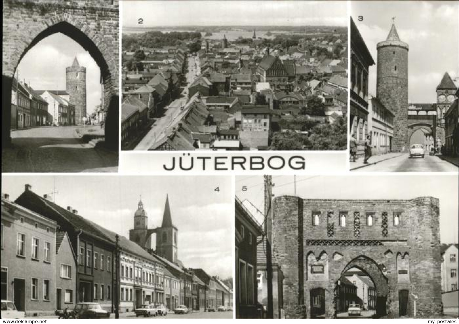 41263879 Jueterbog Neumarkttor Eierturm Zinnaer Tor Jueterbog - Jueterbog