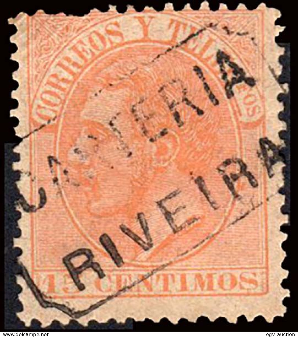 Orense - Edi O 210 - Cartería - Mat "Cartería - Riveira" - Used Stamps