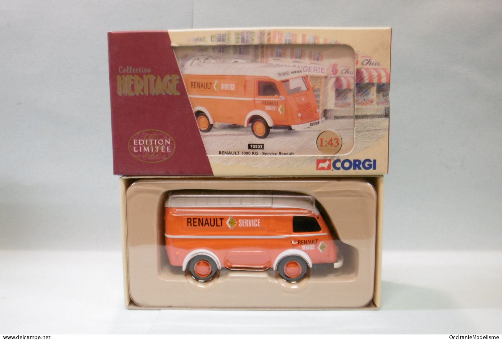 Corgi - RENAULT 1000kg Voltigeur Service Réf. 70503 BO 1/43 - Corgi Toys