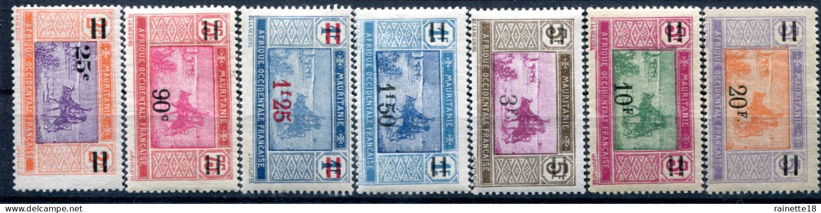 Mauritanie           50/56 ** - Unused Stamps