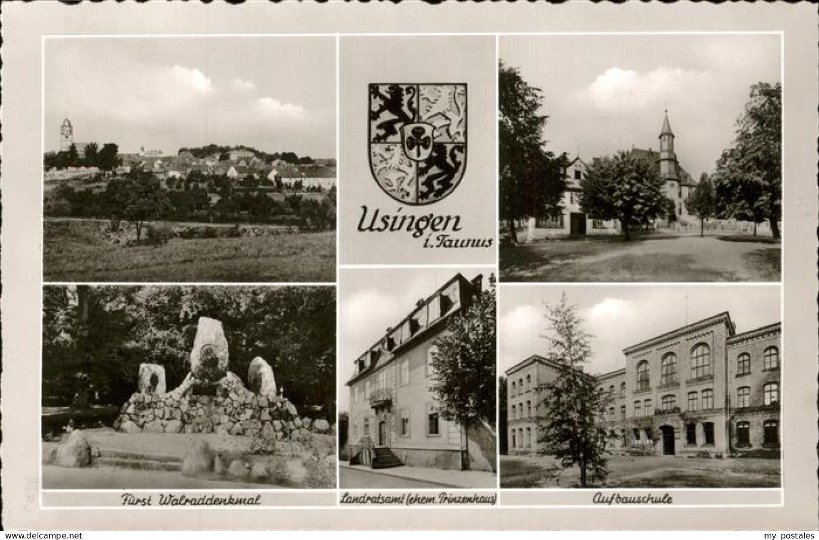 41263668 Usingen Aufbauschule Landratsamt Fuerst Walraddenkmal Usingen - Usingen