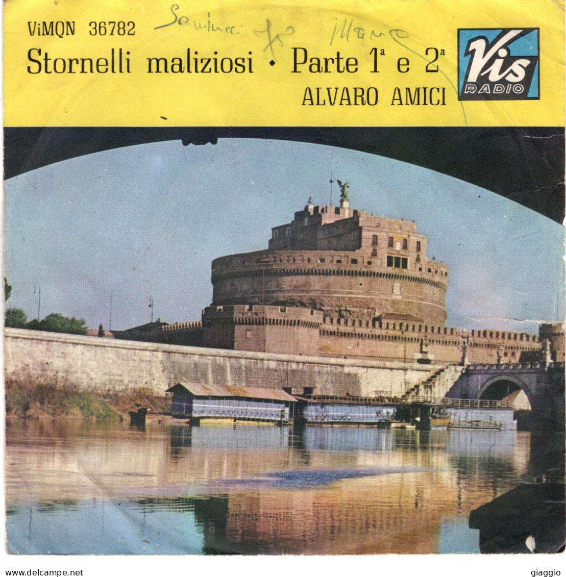 °°° 588) 45 GIRI - ALVARO AMICI - STORNELLI MALIZIOSI - Parte 1/2 °°° - Otros - Canción Italiana