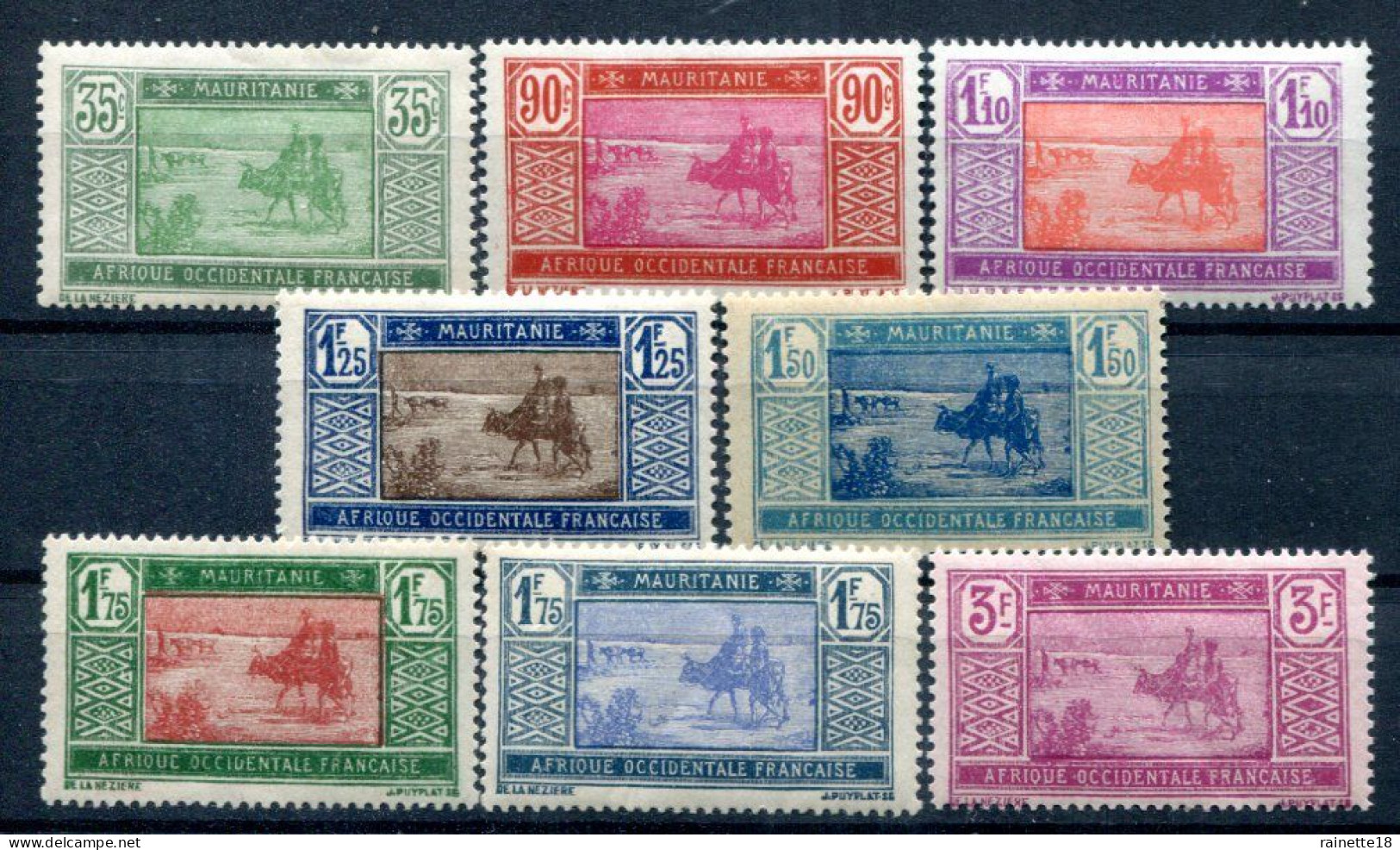 Mauritanie         57/61 ** - Unused Stamps