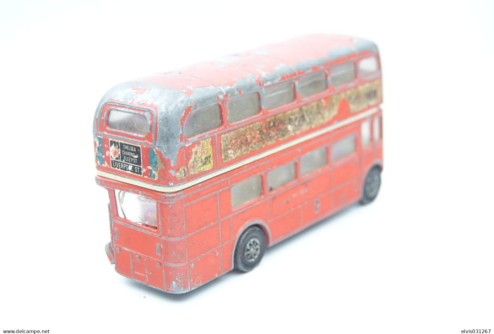 CORGI , London Transport Bus Routemaster, N°468 - Issue - Black - Matchbox