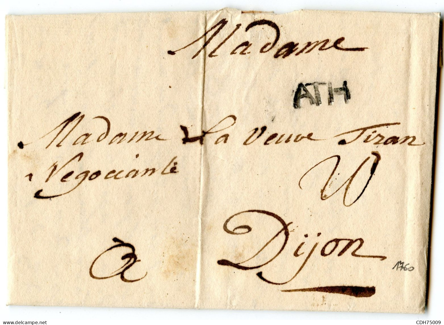 BELGIQUE - ATH - 1760 PERIODE DE LA GUERRE DE 7 ANS - 1714-1794 (Paises Bajos Austriacos)