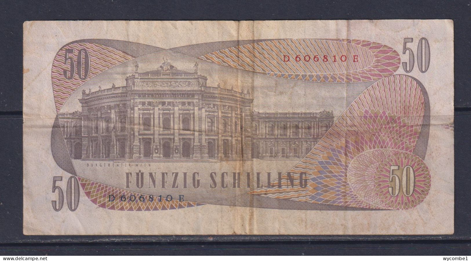 AUSTRIA  - 1970 50 Schilling Circulated Banknote - Oesterreich