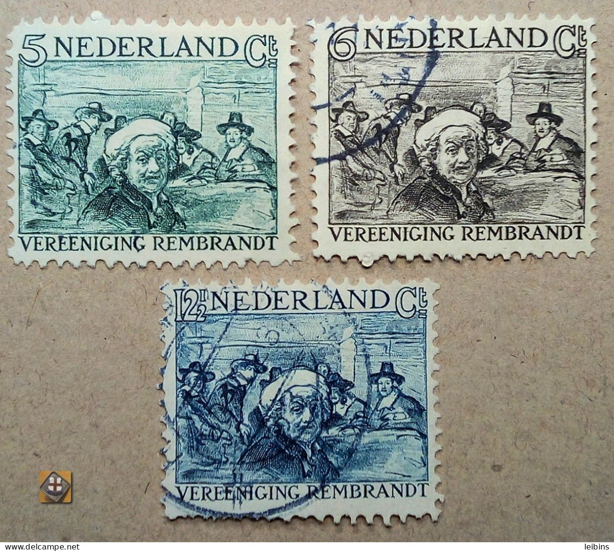 1930 Niederlande Mi.233-235 /o - Gebruikt