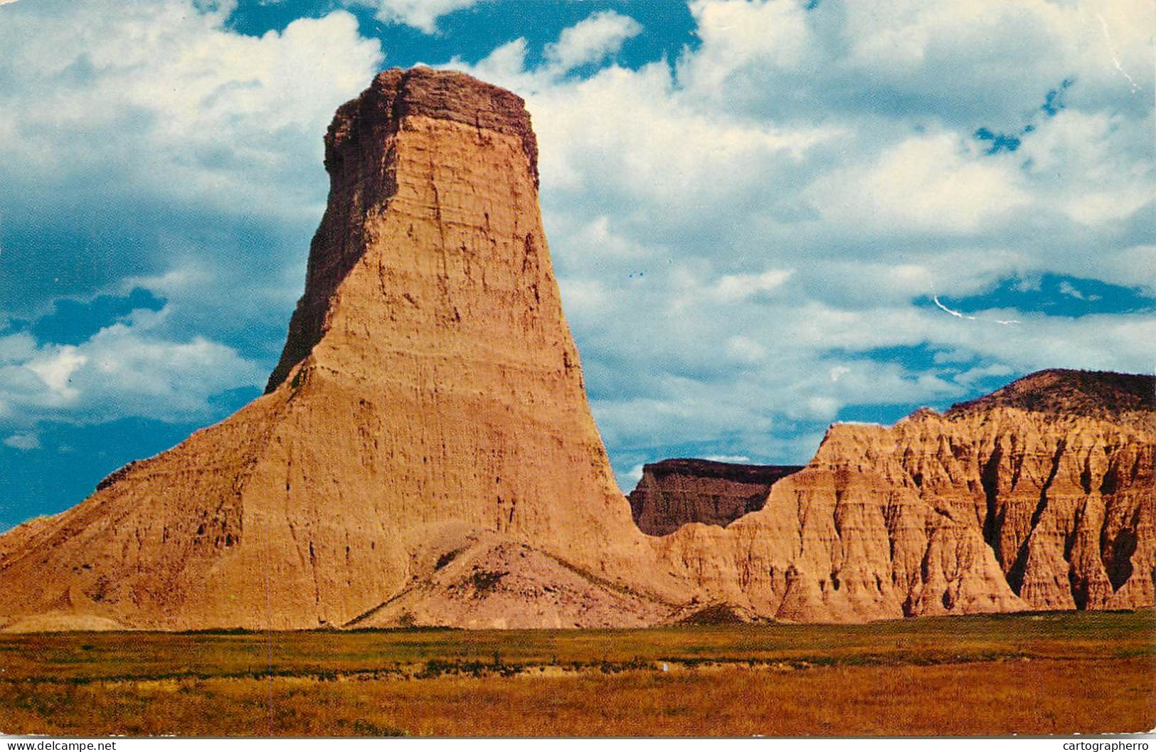 United States SD South Dakota Chimney Butte Badlands Near Rockyford - Autres & Non Classés