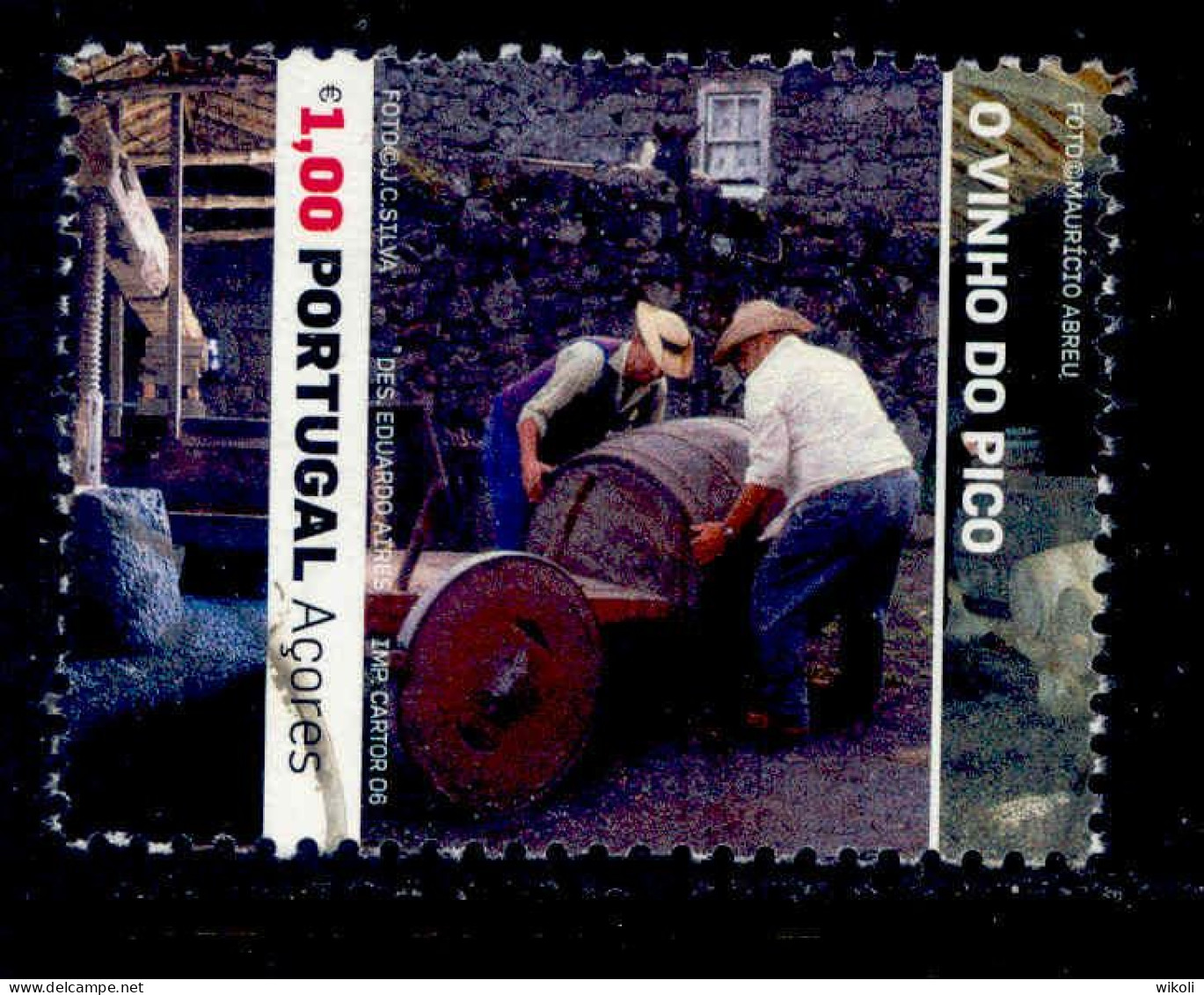 ! ! Portugal - 2006 Azores Wine - Af. 3466 - Used - Used Stamps