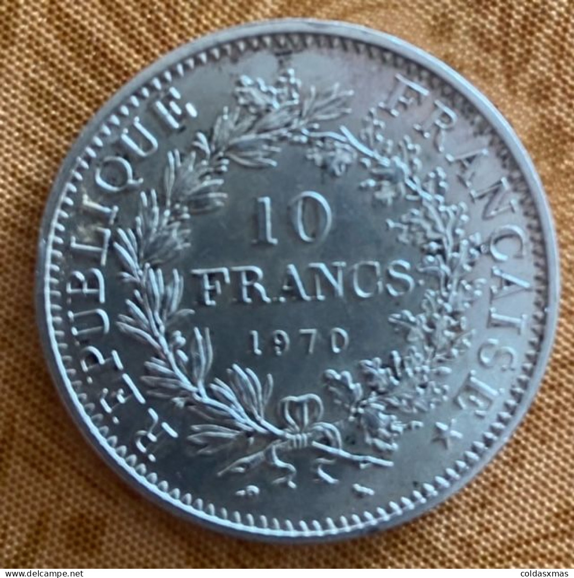 Pièce De 10 Francs Argent Silver , Année 1970 TBE - Sonstige & Ohne Zuordnung