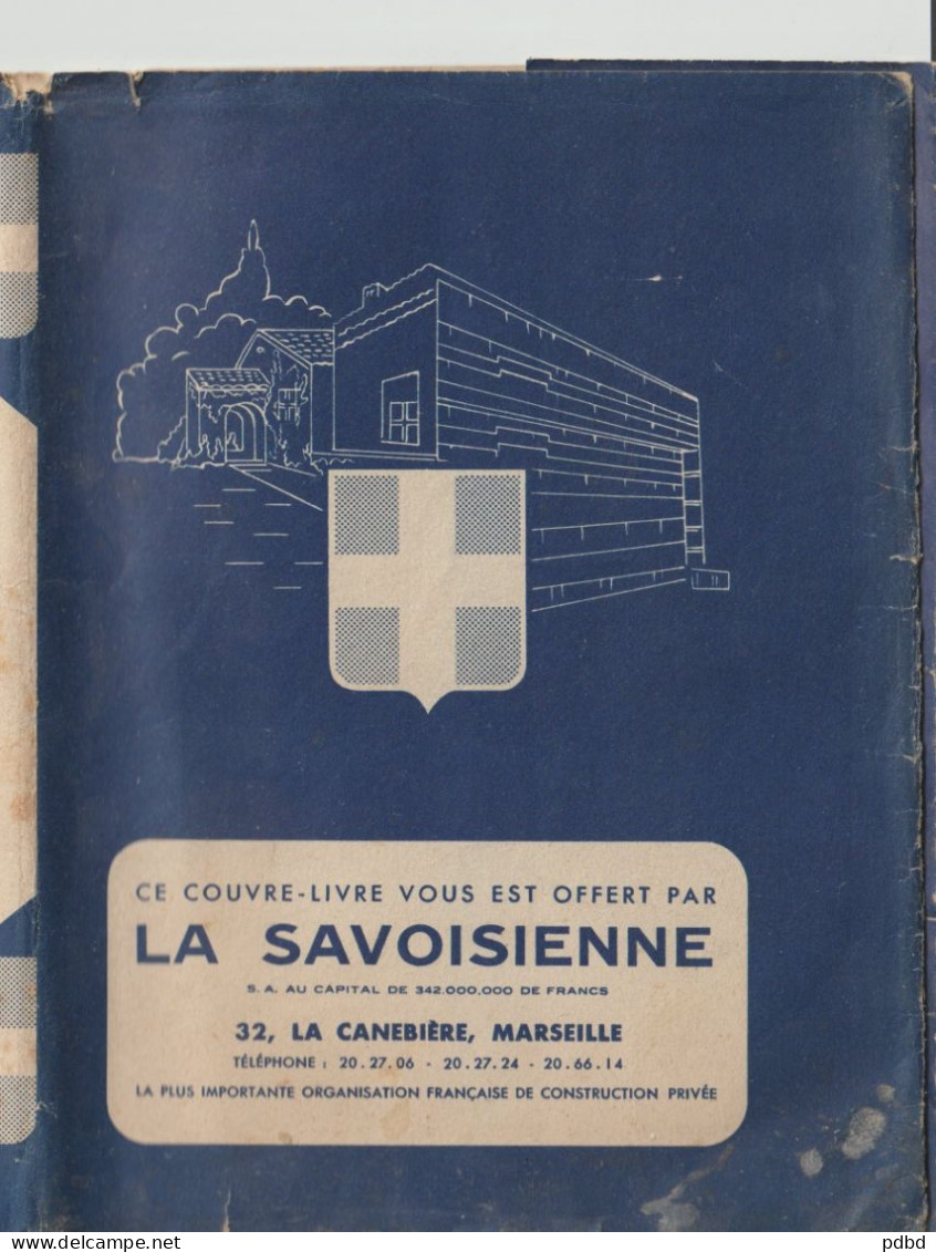 Librairie FAURE . Brd Garibaldi . Louis Laffitte . La Savoisienne . La Canebière . 6 X Protège Livre . - Cartoleria