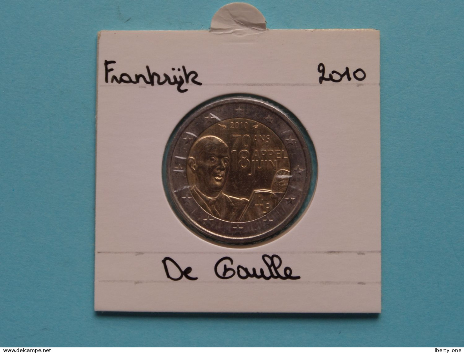 2010 - 2 Euro > De GAULLE ( Zie/voir SCANS Voor Detail ) La France / Frankrijk ! - Frankrijk