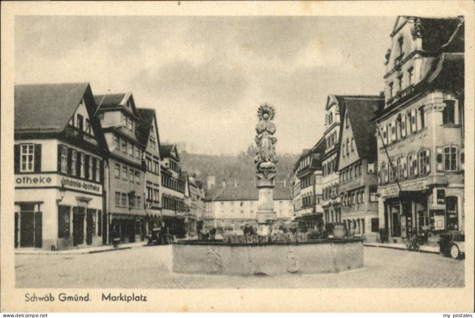 41263100 Schwaebisch Gmuend Marktplatz Schwaebisch Gmuend - Schwaebisch Gmünd