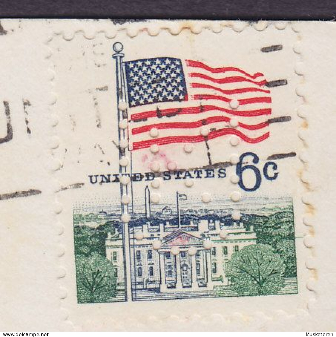 United States Perfin Perforé Lochung 'K In U' State Geological Survey University Of Kansas LAWRENCE Kans. 1971 (3 Scans) - Perfin