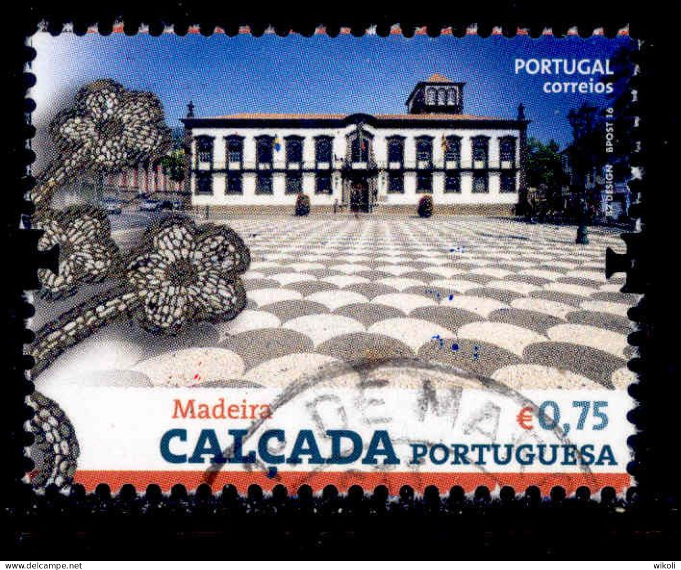 ! ! Portugal - 2016 Sidewalk - Af. 4731 - Used - Gebruikt