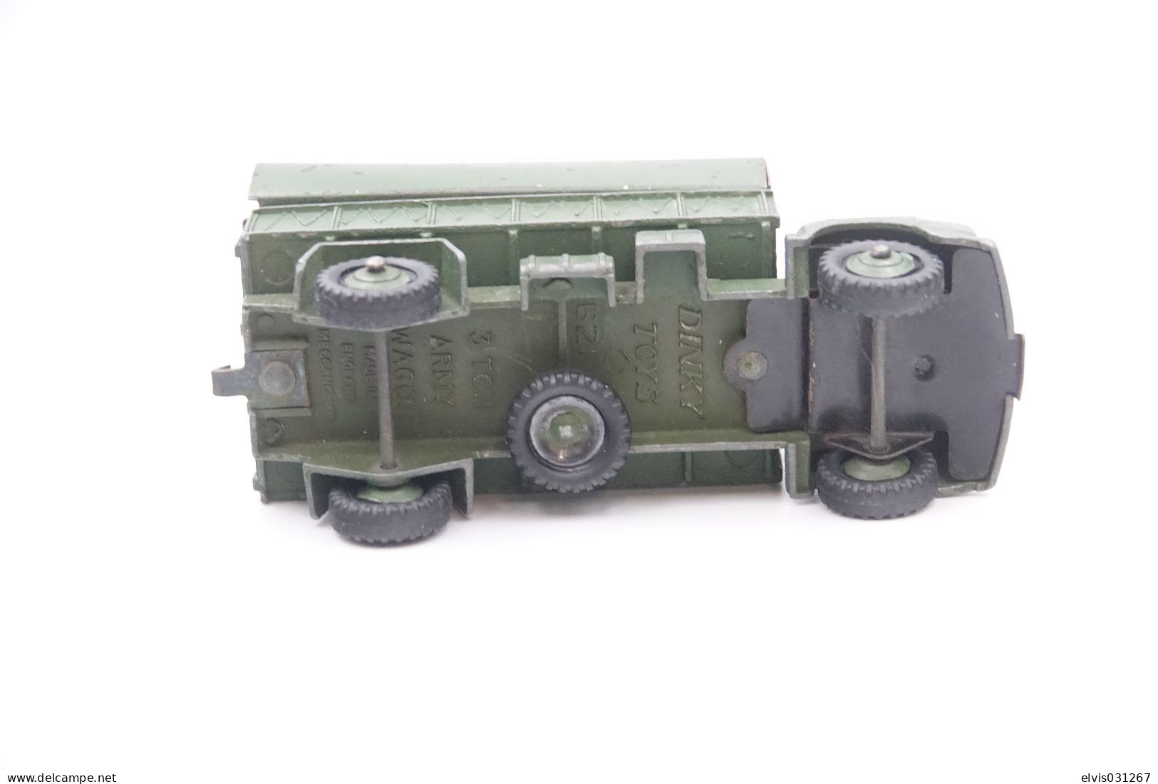 Dinky Toys, N° 621-G3: THREE TON ARMY WAGON , Made In England, 1954-63, Meccano LTD - Dinky