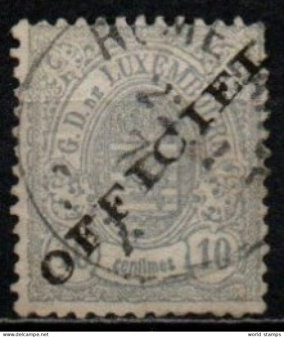 LUXEMBOURG 1875-81 O - Dienst