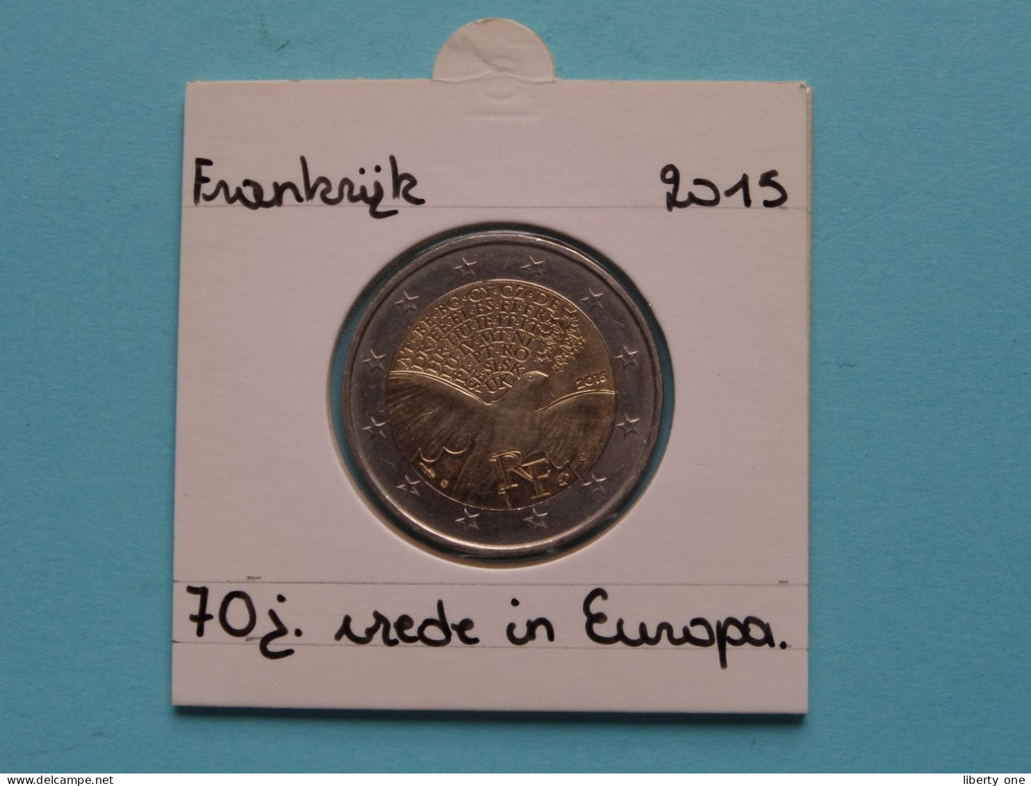 2015 - 2 Euro > 70 Jaar Vrede In Europa ( Zie/voir SCANS Voor Detail ) La France / Frankrijk ! - Francia