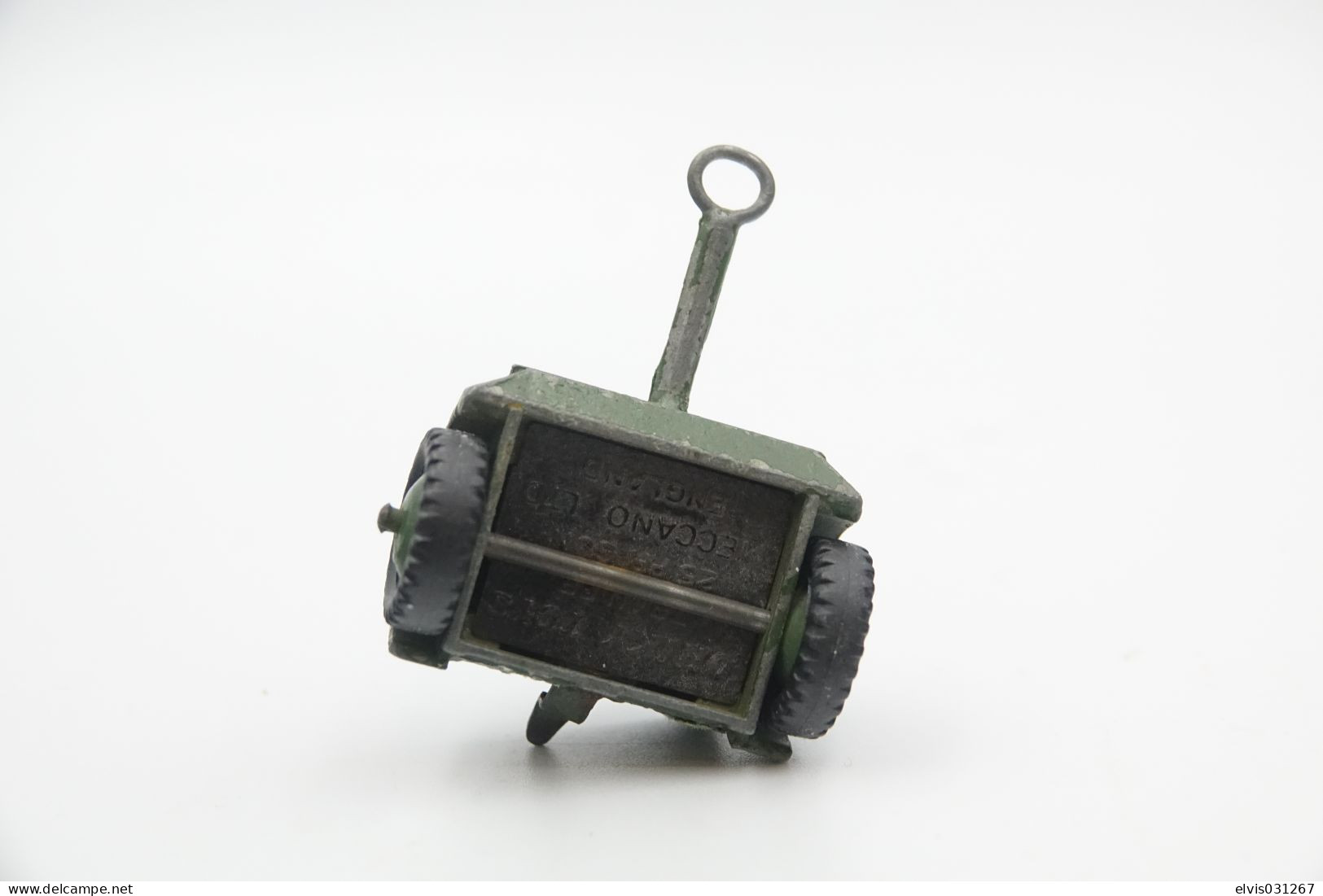 Dinky Toys, N° 687-G1: FIELD GUN TRAILER , Made In England, 1957-65, Meccano LTD - Dinky