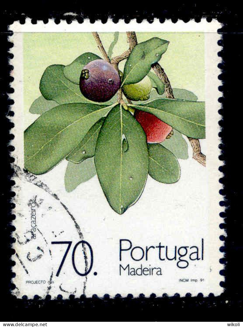 ! ! Portugal - 1991 Madeira Fruits And Plants - Af. 2009 - Used - Gebruikt