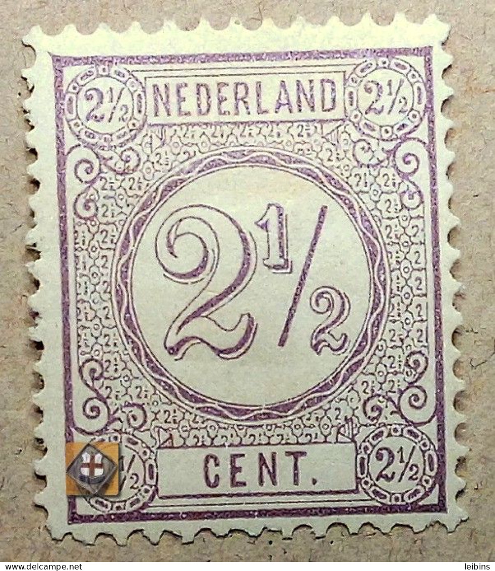 1876 Niederlande Mi.33 F (type A/b) /* - Nuevos