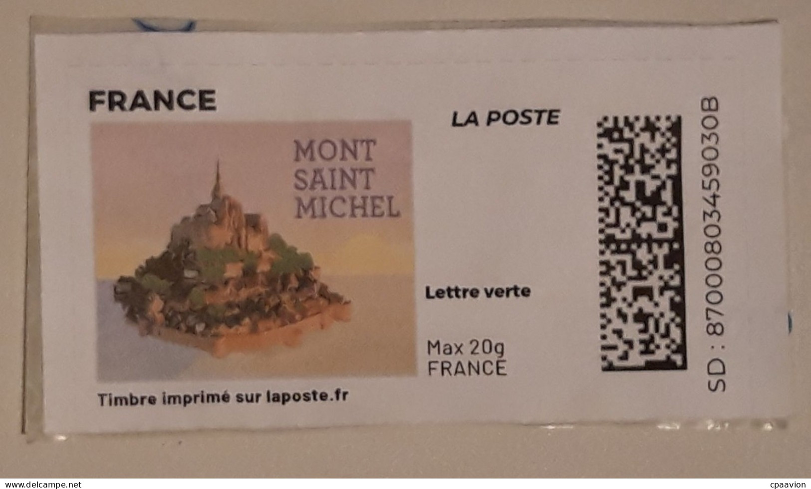 Mont Saint-Michel - Timbres à Imprimer (Montimbrenligne)