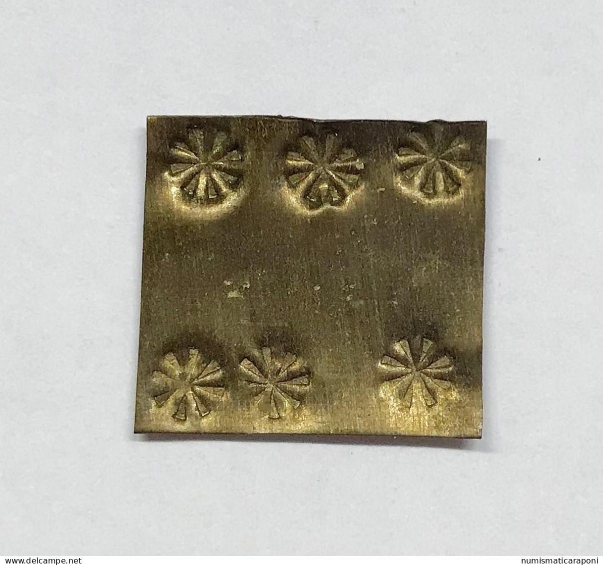 Peso Monetale Con 6 Rosette Incise Senza Indicazioni Di Autorità E.1338 - Lombardo-Veneto