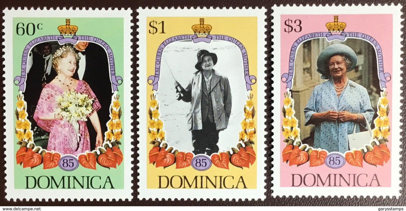 Dominica 1985 Queen Mother MNH - Dominique (1978-...)