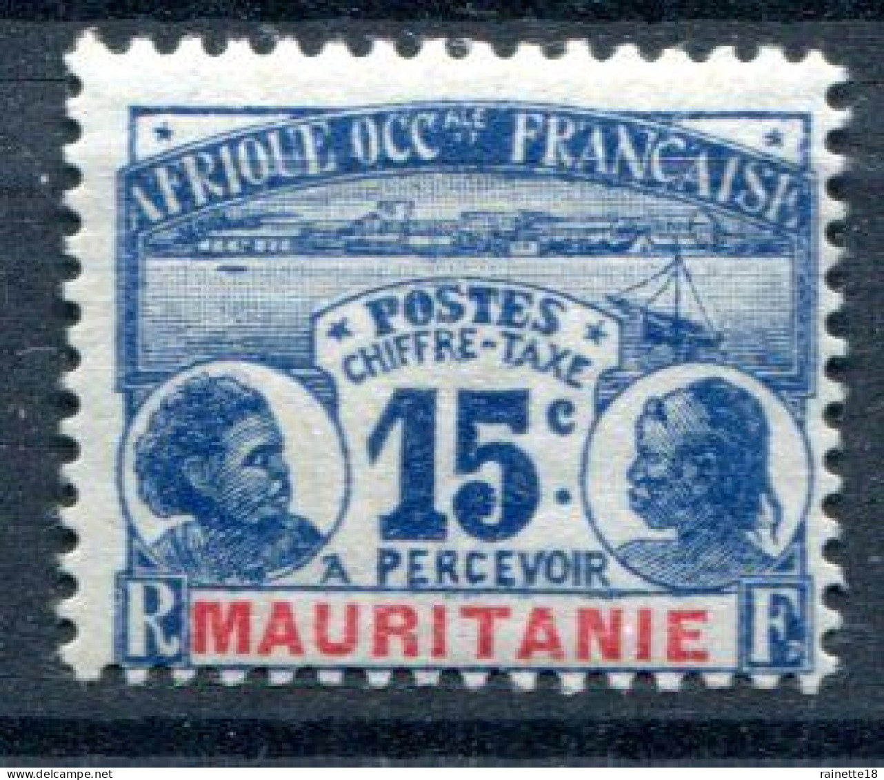 Mauritanie         Taxe   N° 11 * - Ongebruikt