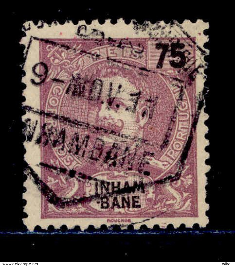 ! ! Inhambane - 1903 D. Carlos 75 R - Af. 23 - Used - Inhambane