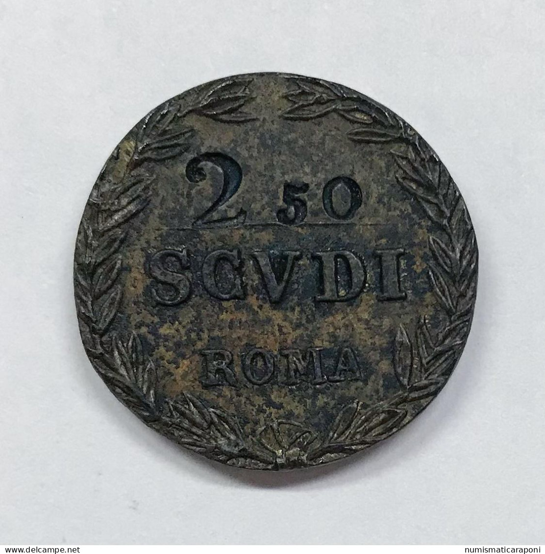 Stato Pontificio 2,5 Scudi  Peso Monetale  E.1341 - Royal/Of Nobility