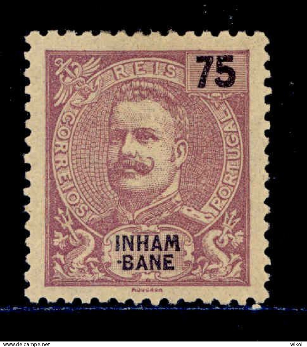 ! ! Inhambane - 1903 D. Carlos 75 R - Af. 23 - MH - Inhambane