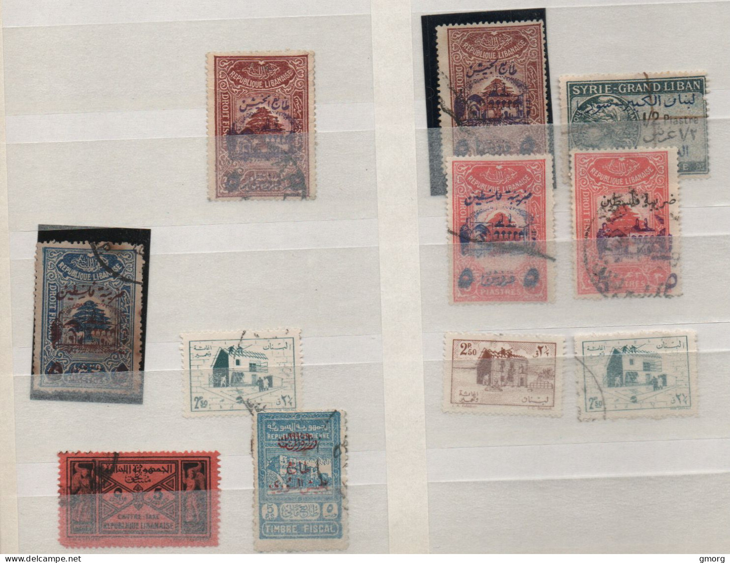 Lebanon Back Of The Book Stamp Selection (L8) - Liban
