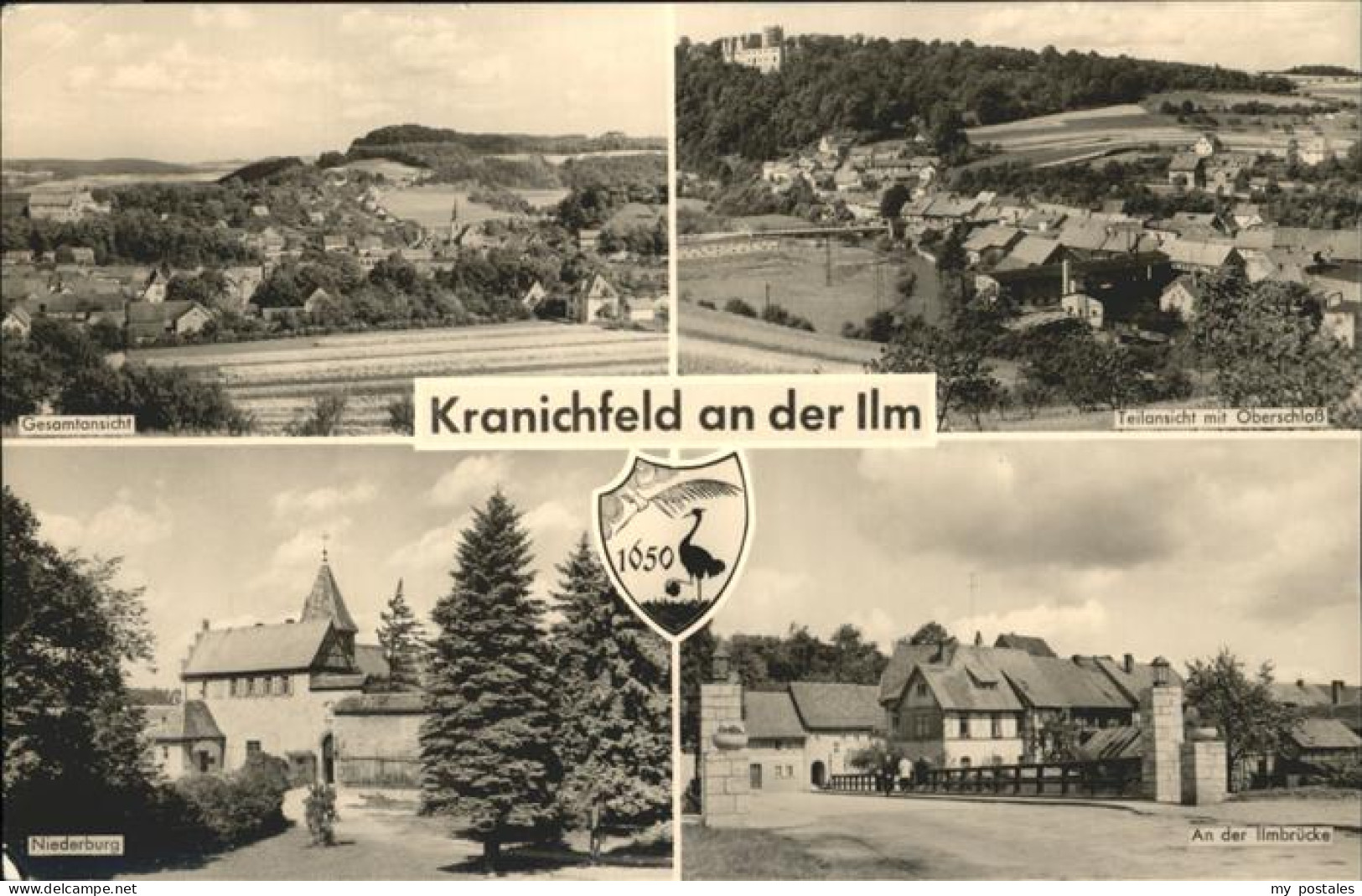 41262116 Kranichfeld Ilmbruecke Oberschloss Niederburg Kranichfeld - Kranichfeld