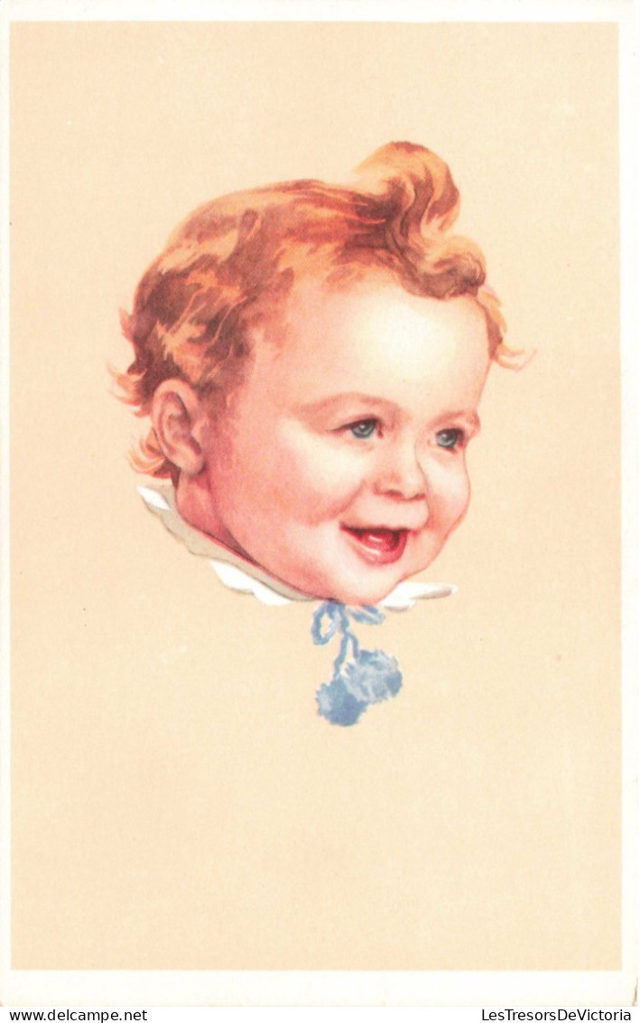 FANTAISIES - Bébés - Portrait - Dessin - Carte Postale Ancienne - Baby's