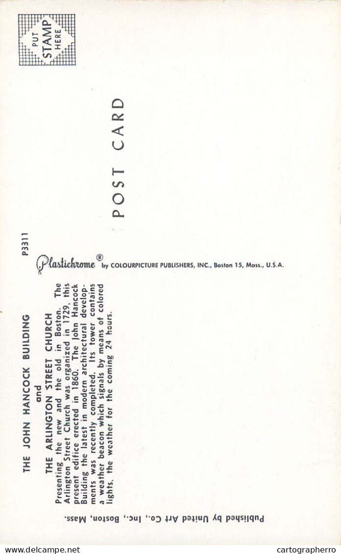 United States MA Boston The John Hancock Building - Boston