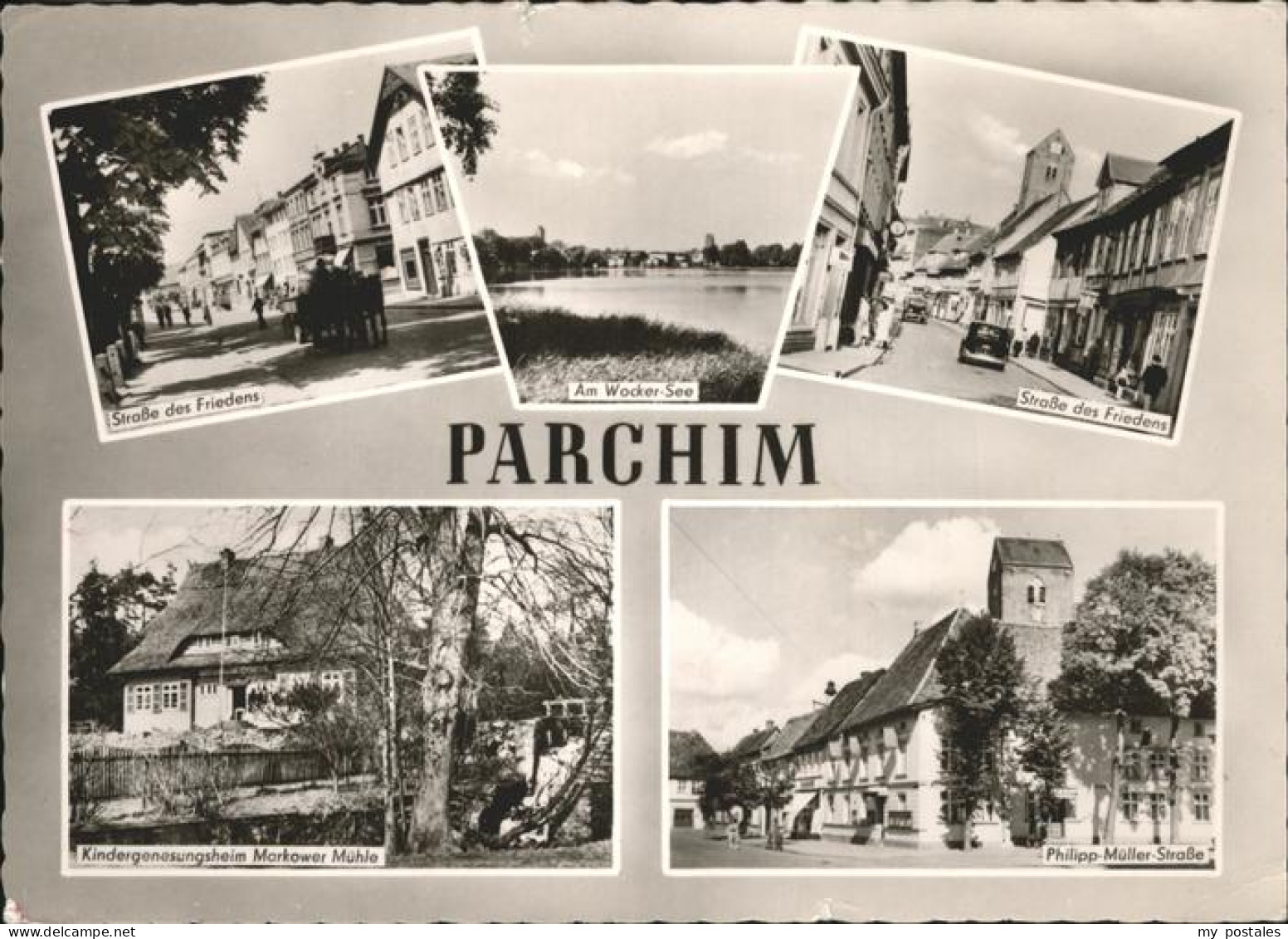 41261918 Parchim Str. D. Friedens Philipp Mueller Str. Kindergenesungsheim Marko - Parchim