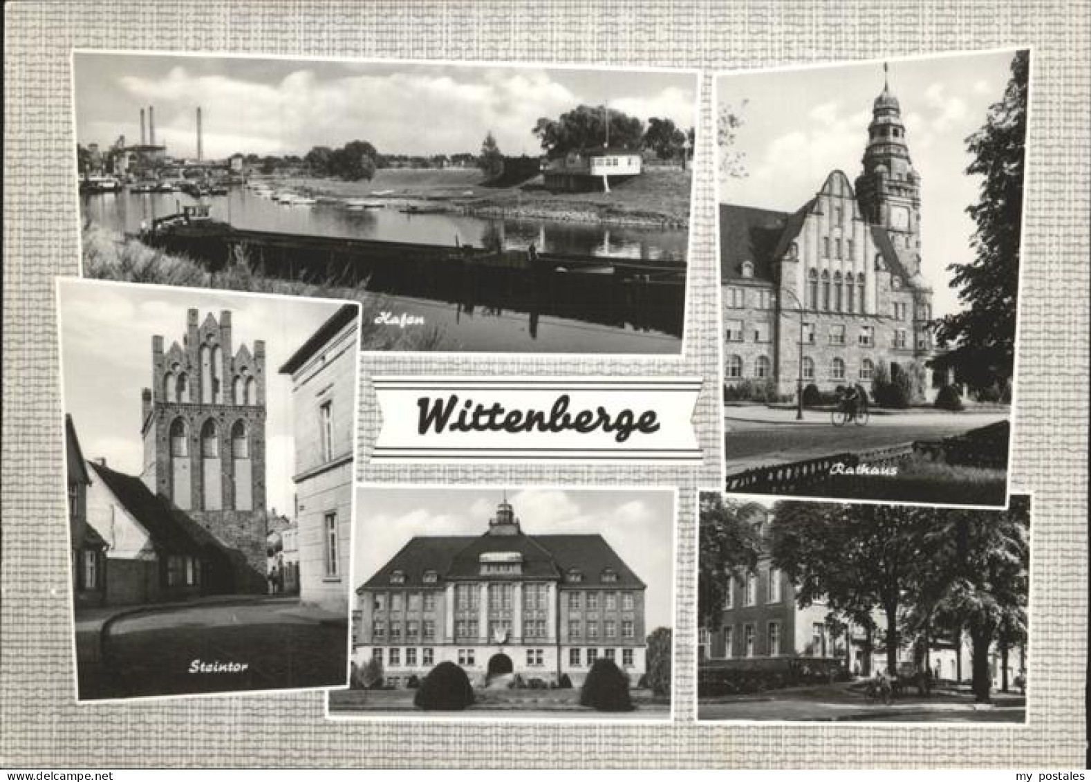 41261909 Wittenberge Rathaus Hafen Steintor Wittenberge - Wittenberge