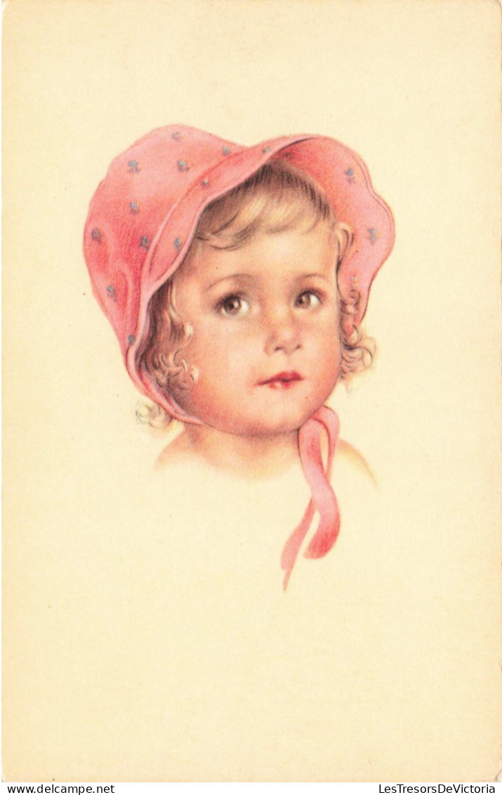 FANTAISIES - Bébés - Portrait - Dessin - Carte Postale Ancienne - Babies