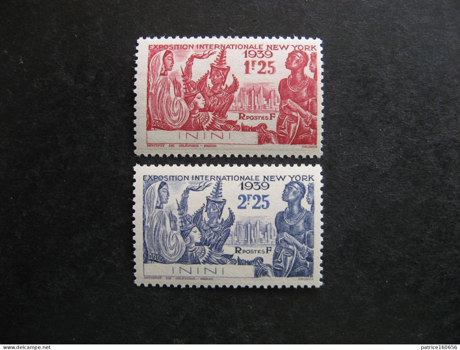 ININI:TB Paire N°29 Et N° 30, Neufs XX . - Unused Stamps