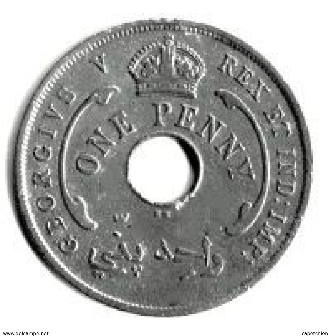 BRITISH WEST AFRICA / 1 PENNY / GEORGIUS V / 1919 - Colonias