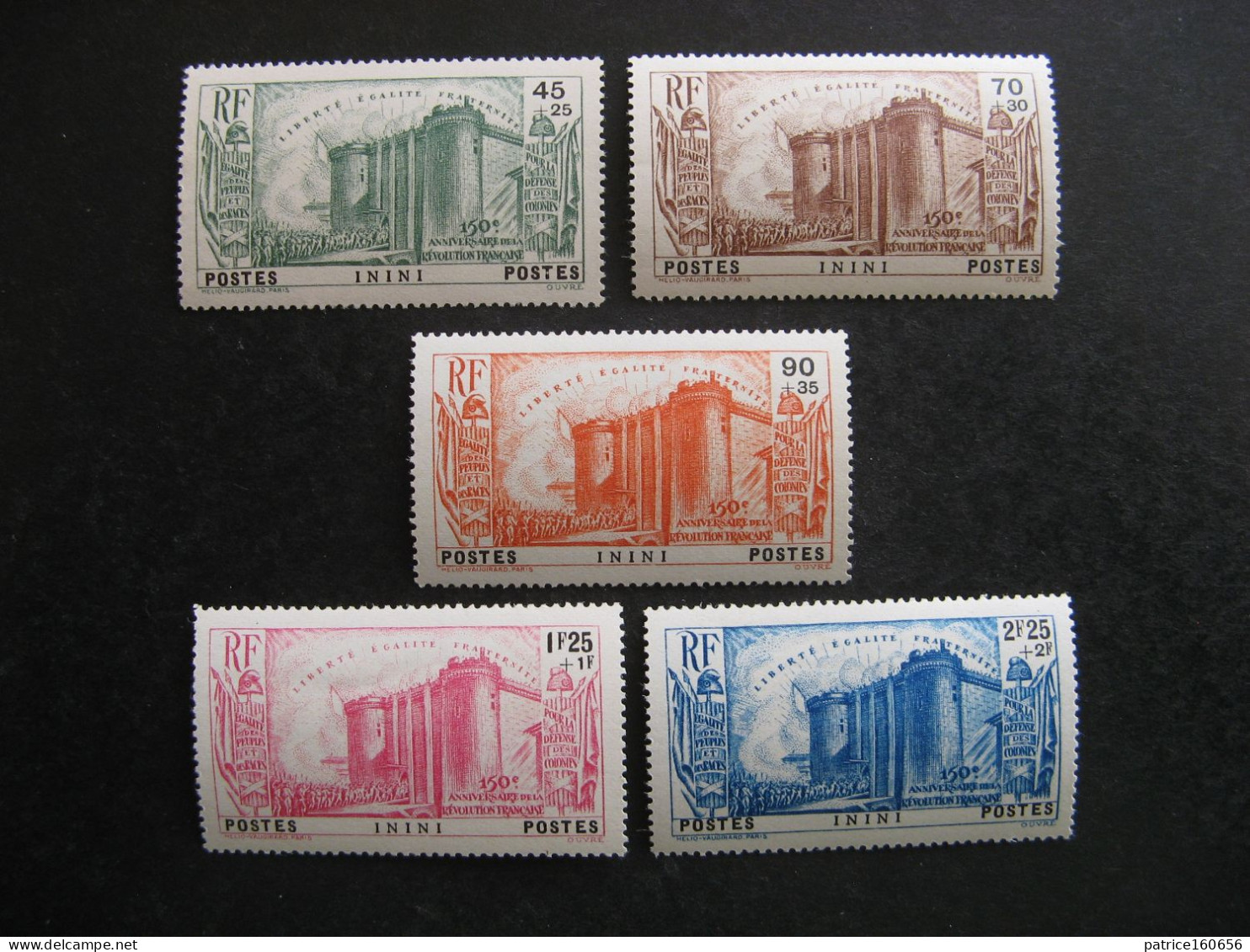 ININI:  TB Série N°31 Au N° 35, Neufs XX . - Unused Stamps