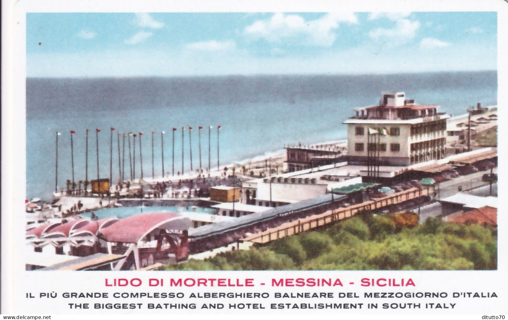 Calendarietto - Lido Di Mortella - Messina - Anno 1965 - Small : 1961-70